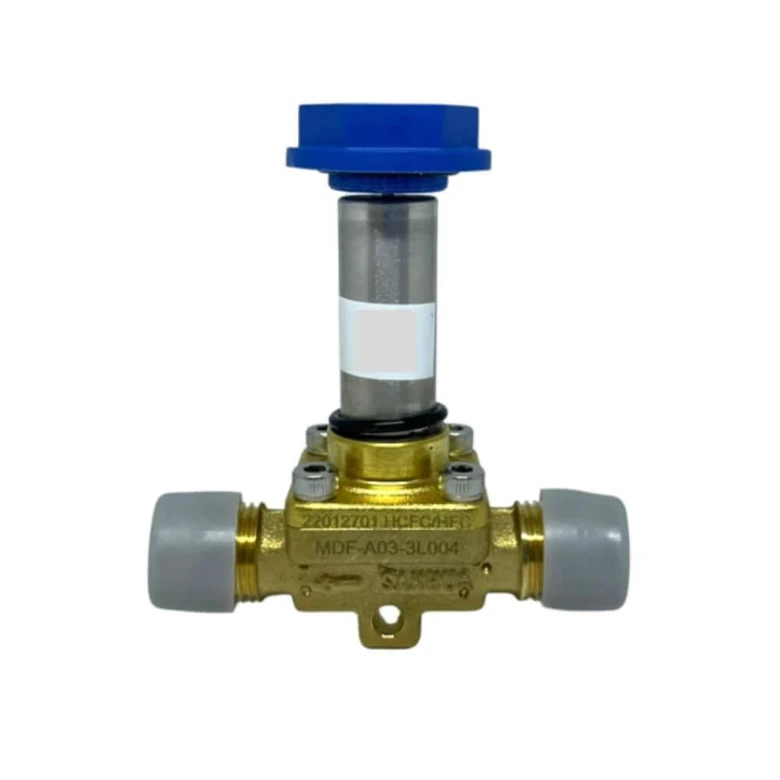Valvula Solenoide 3/8 Mdf3 Rosca Sem Bobina Sanhua